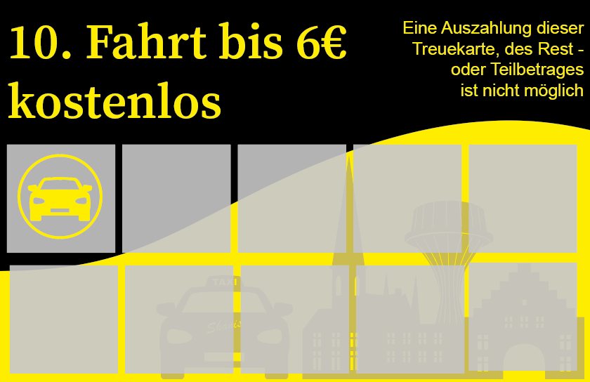 Stempelkarte Beispiel einer Stempelkarte